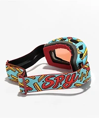 Spy Crusher Elite Jr Pizza VS Fry Snowboard Goggles