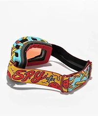 Spy Crusher Elite Jr Pizza VS Fry Snowboard Goggles