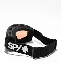 Spy Crusher Jr Matte Black Snowboard Goggles