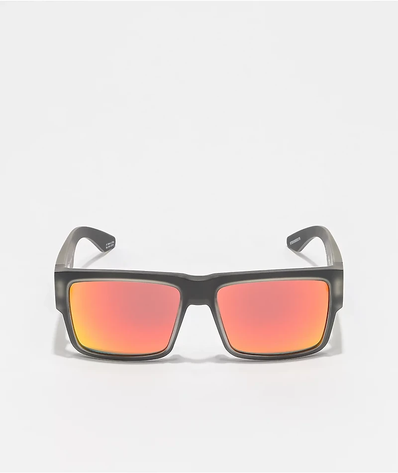 Spy Cyrus Matte Black HD Plus Red Polarized Sunglasses
