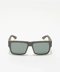Spy Cyrus Soft Matte Dark Grey & HD Plus Gray Green Polarized Sunglasses