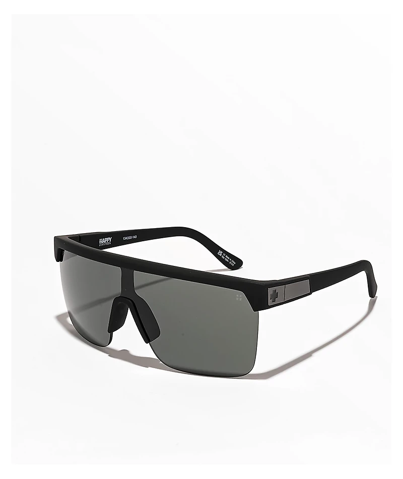 Spy Flynn 5050 Soft Matte Black Sunglasses