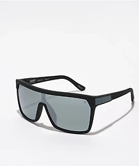 Spy Flynn Matte Black & Happy Lens Polarized Sunglasses
