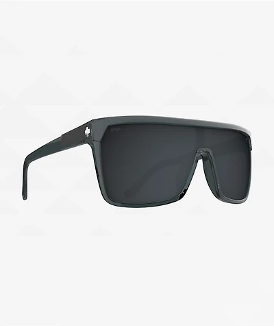 Spy Flynn Translucent Gunmetal & Happy Spectra Mirror Sunglasses