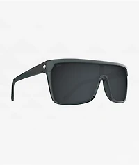 Spy Flynn Translucent Gunmetal & Happy Spectra Mirror Sunglasses