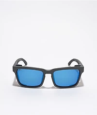 Spy Helm Matte Dark Grey & Happy Gray Green Polarized Sunglasses