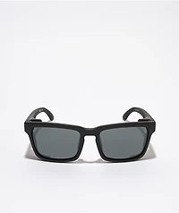 Spy Helm Tech Matt Black & Happy Gray Green Sunglasses