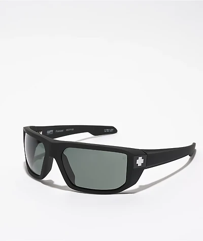 Spy McCoy Matte Black & Happy Lens Polarized Sunglasses