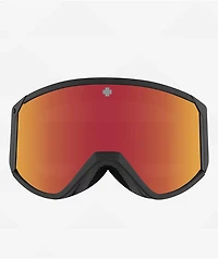 Spy Raider Matte Black Snowboard Goggles