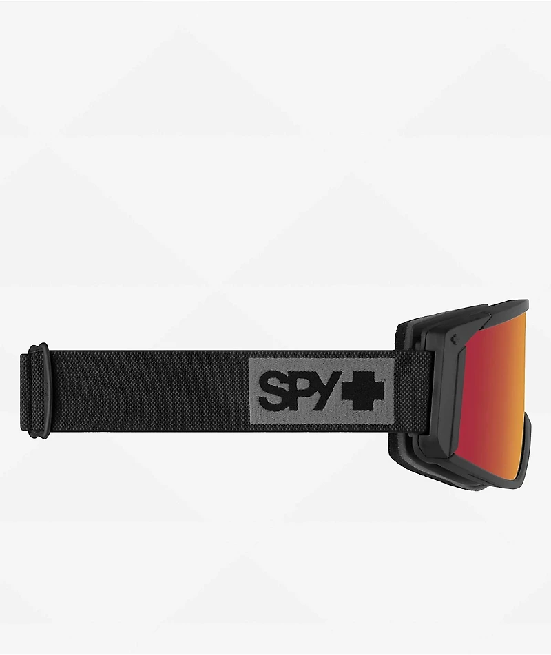 Spy Raider Matte Black Snowboard Goggles