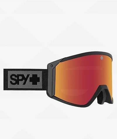 Spy Raider Matte Black Snowboard Goggles