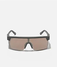 Spy Super Flynn ANSI Z87 Matte Olive Green & Happy Bronze Pewter Mirror Sunglasses
