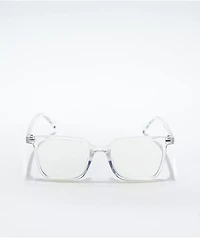 Square Frame Clear Blue Light Glasses