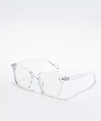 Square Frame Clear Blue Light Glasses