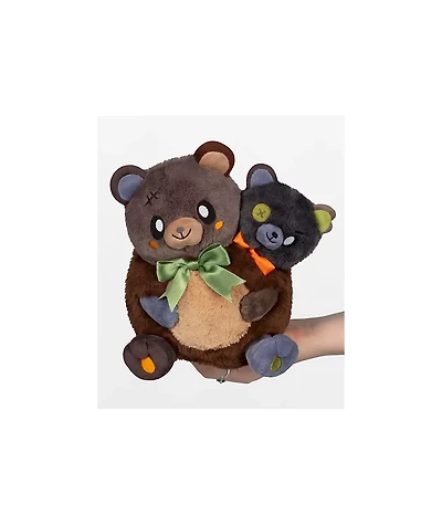 Squishable Two-Headed Bear Mini Plush Toy