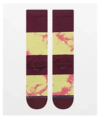 Stance Assurance Burgundy Crew Socks