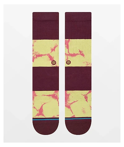 Stance Assurance Burgundy Crew Socks