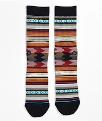 Stance Baron Black Crew Socks