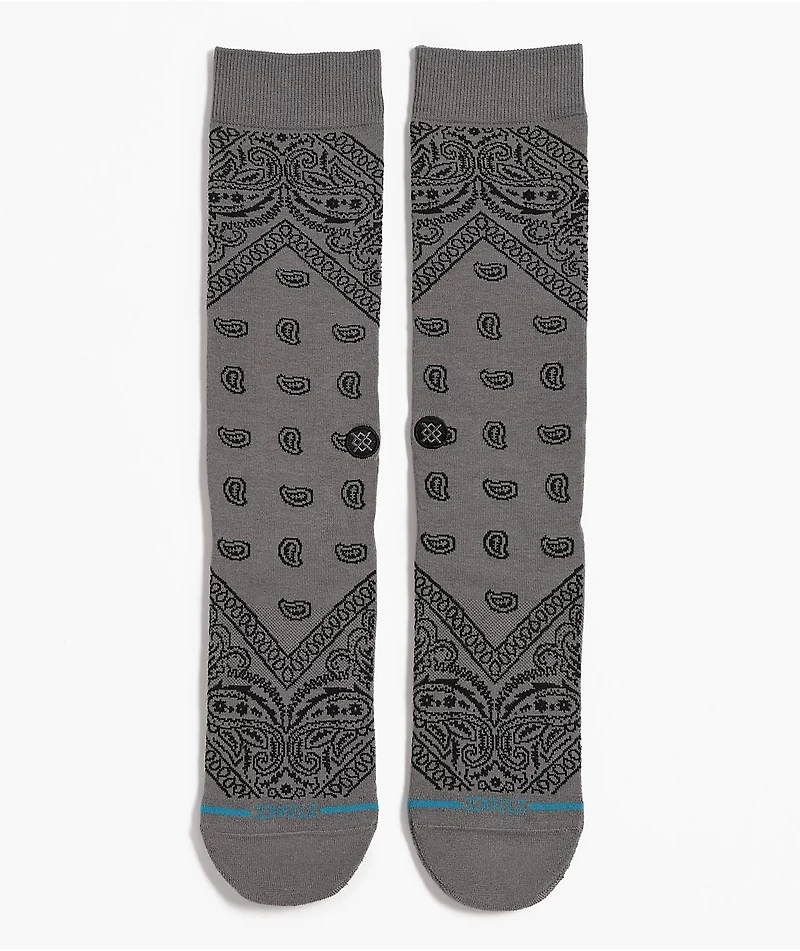 Stance Barrio Grey Crew Socks