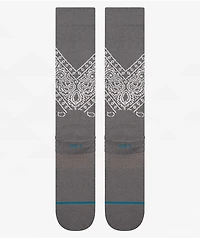 Stance Barrio Mid Wool Grey Snow Socks