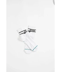 Stance Basic Icon White 3 Pack Quarter Crew Socks