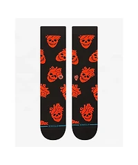 Stance Fallen In Skull Black Crew Socks