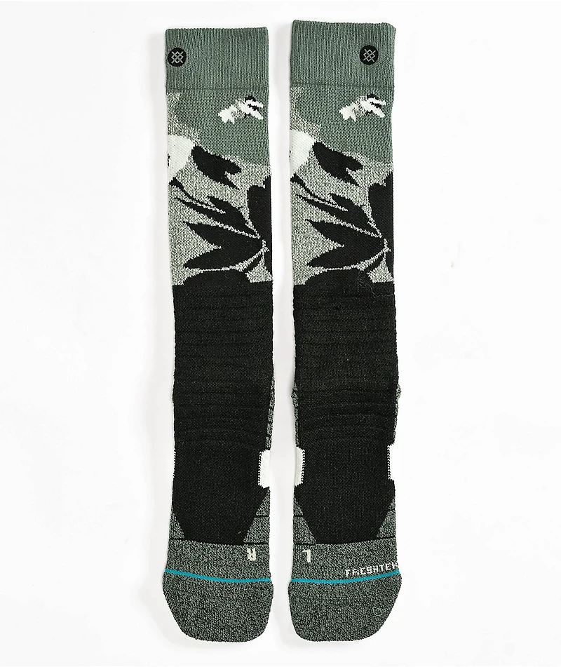 Stance Flower Frost Grey Snowboard Socks