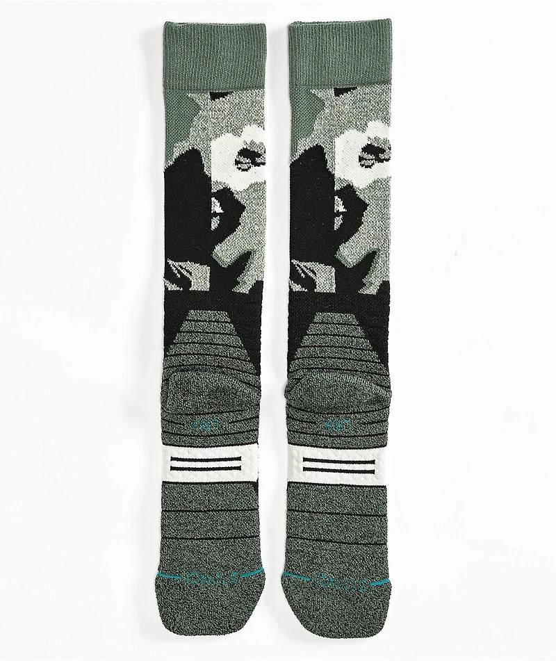 Stance Flower Frost Grey Snowboard Socks