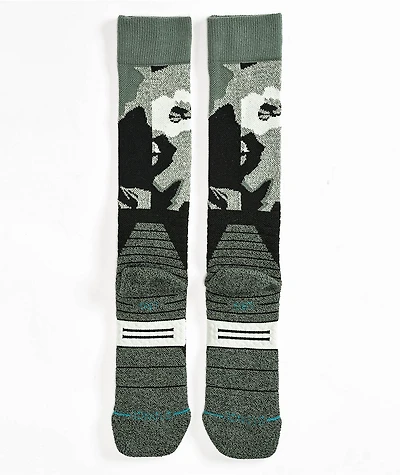 Stance Flower Frost Grey Snowboard Socks