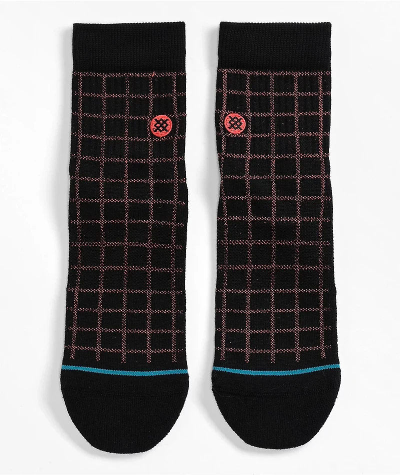 Stance Flynn Black & Pink Ankle Socks