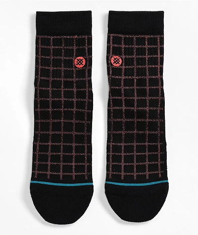 Stance Flynn Black & Pink Ankle Socks
