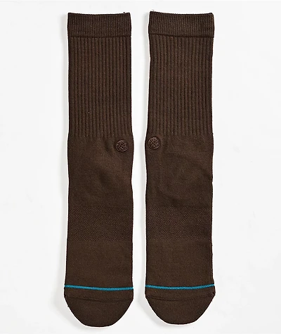 Stance Icon Brown Crew Sock