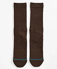 Stance Icon Brown Crew Sock