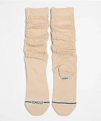 Stance Icon Natural Slouch Crew Socks