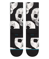 Stance Jolly Roger Black Crew Socks