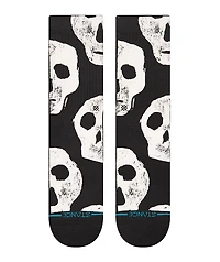 Stance Jolly Roger Black Crew Socks