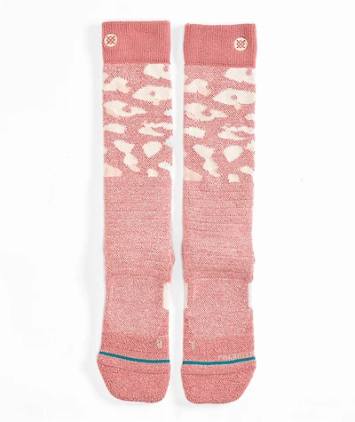 Stance Snowed In Pink Snowboard Socks