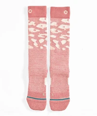 Stance Snowed In Pink Snowboard Socks