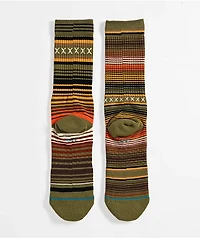 Stance Striped Curren Chive Crew Socks