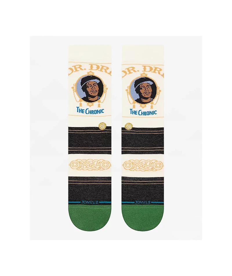 Stance The Chronic Cream Crew Socks
