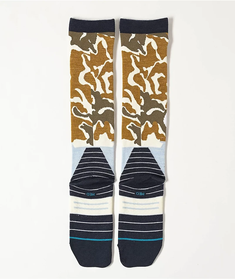 Stance Warbird Blue & Brown Snowboard Socks