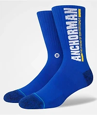 Stance x Anchorman The Legend Blue Crew Socks