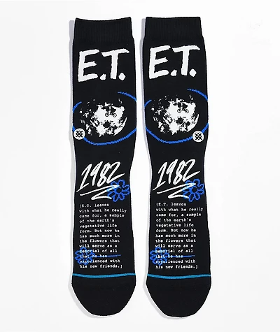 Stance x E.T. 1982 Black Crew Socks