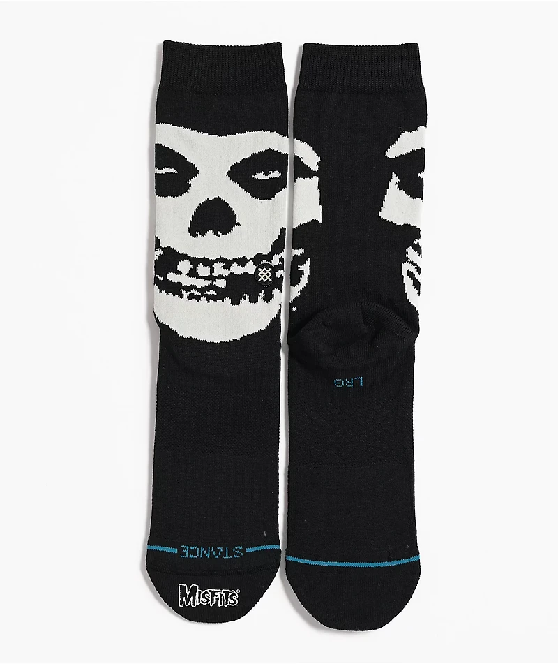 Stance x Misfits Beware Black Crew Socks