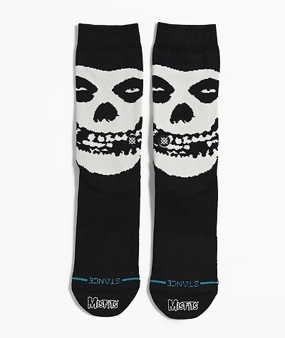 Stance x Misfits Beware Black Crew Socks