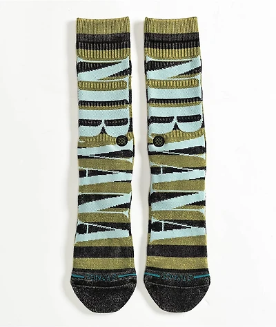 Stance x Nirvana Green Stripe Crew Socks