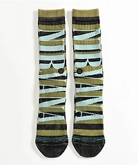 Stance x Nirvana Green Stripe Crew Socks