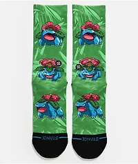 Stance x Pokémon Venusaur Green Crew Socks