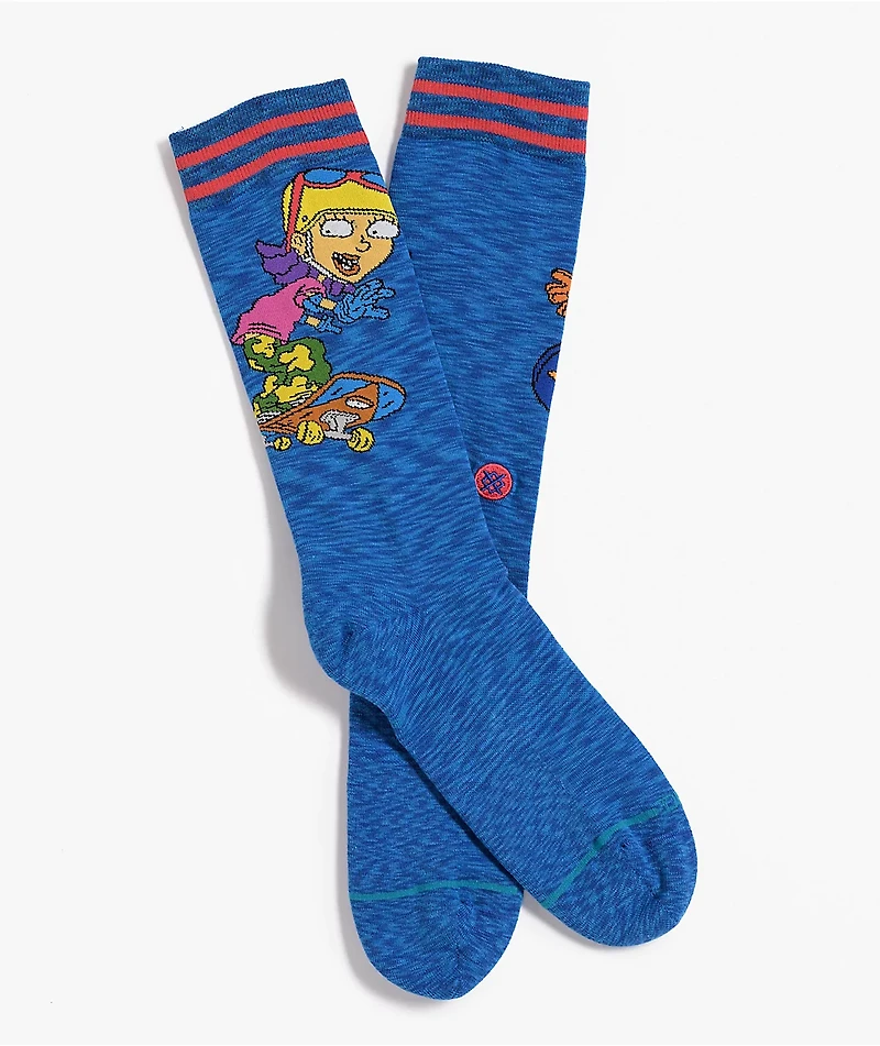 Stance x Rocket Power Reggie And Otto Royal Crew Socks