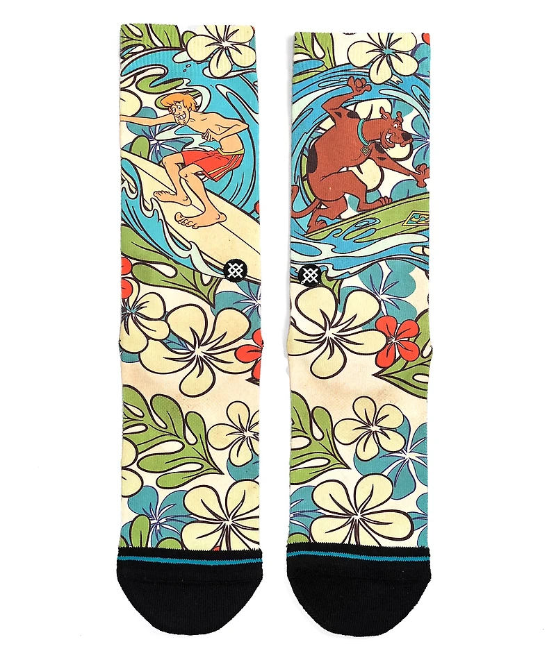 Stance x Scooby Doo Surfs Up Shaggy Crew Socks
